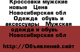 Кроссовки мужские новые › Цена ­ 2 500 - Новосибирская обл. Одежда, обувь и аксессуары » Мужская одежда и обувь   . Новосибирская обл.